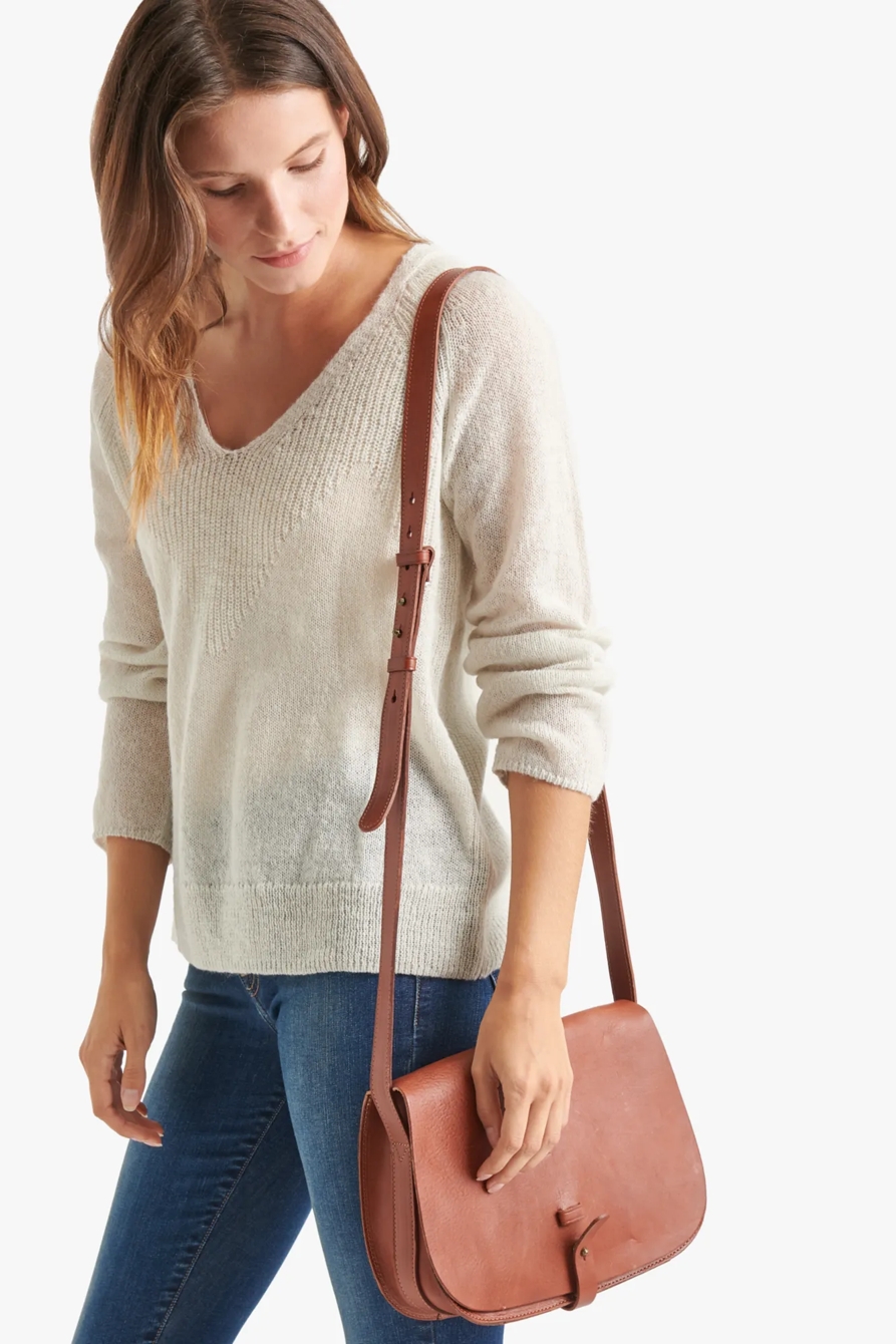 THE POINT LEATHER SADDLE BAG, image 2