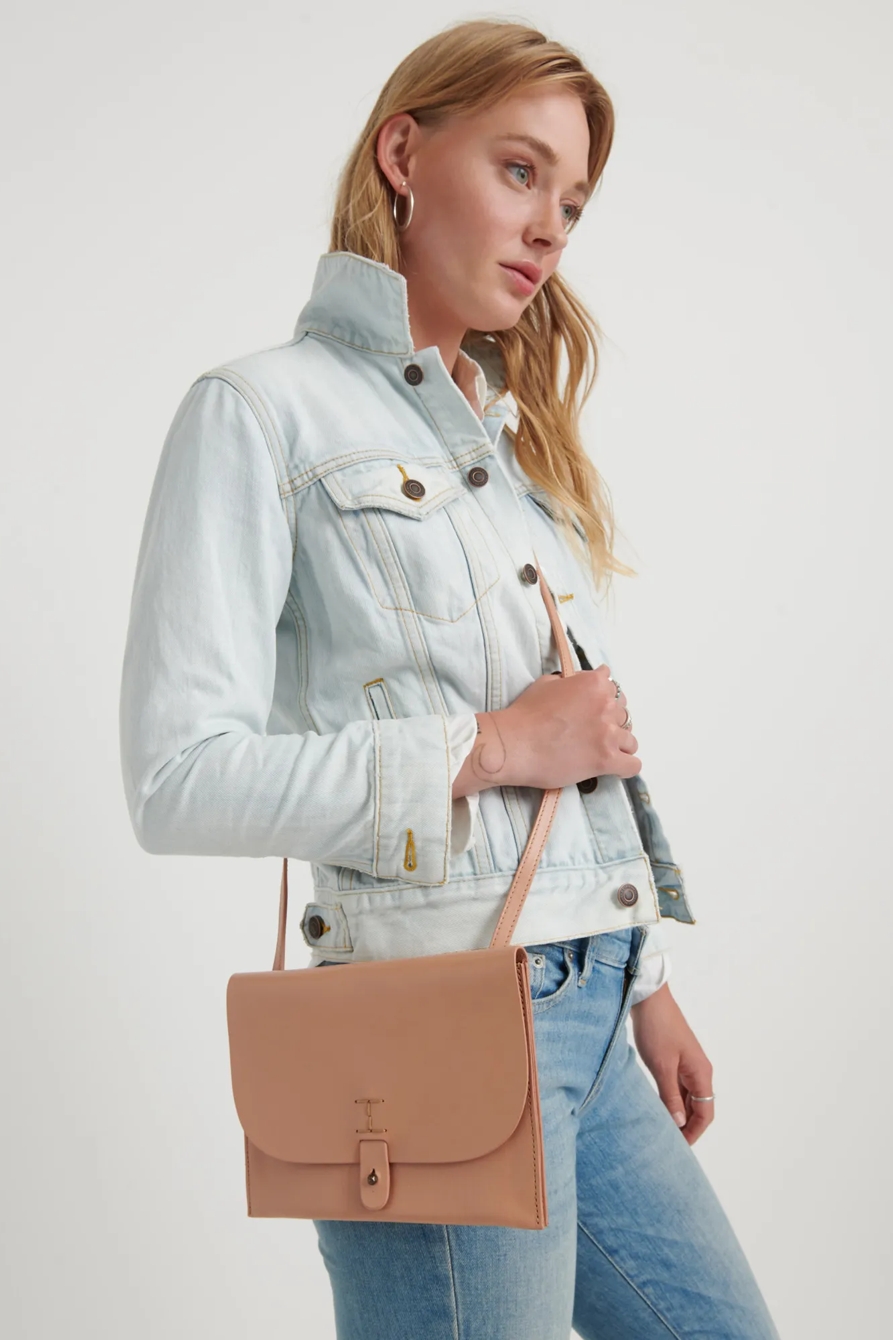 THE POINT LEATHER CROSSBODY BAG, image 2