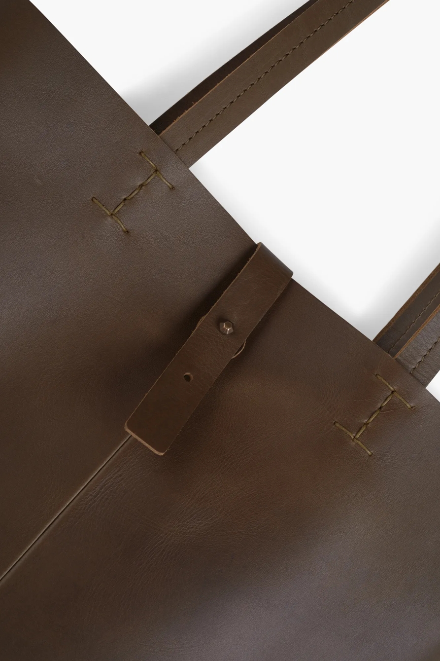 THE POINT LEATHER TOTE BAG, image 3