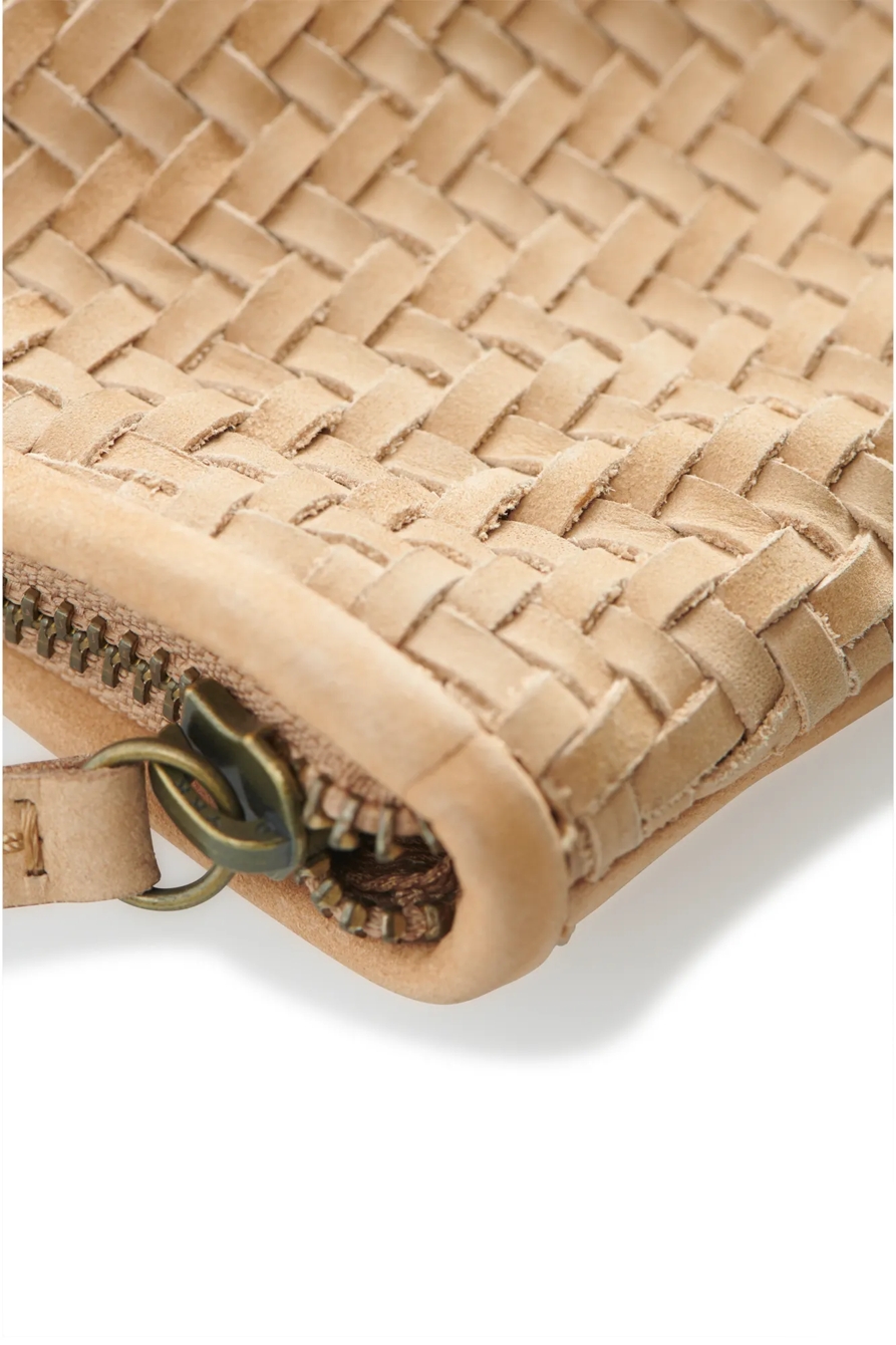 WOVEN LEATHER CLUTCH, image 4