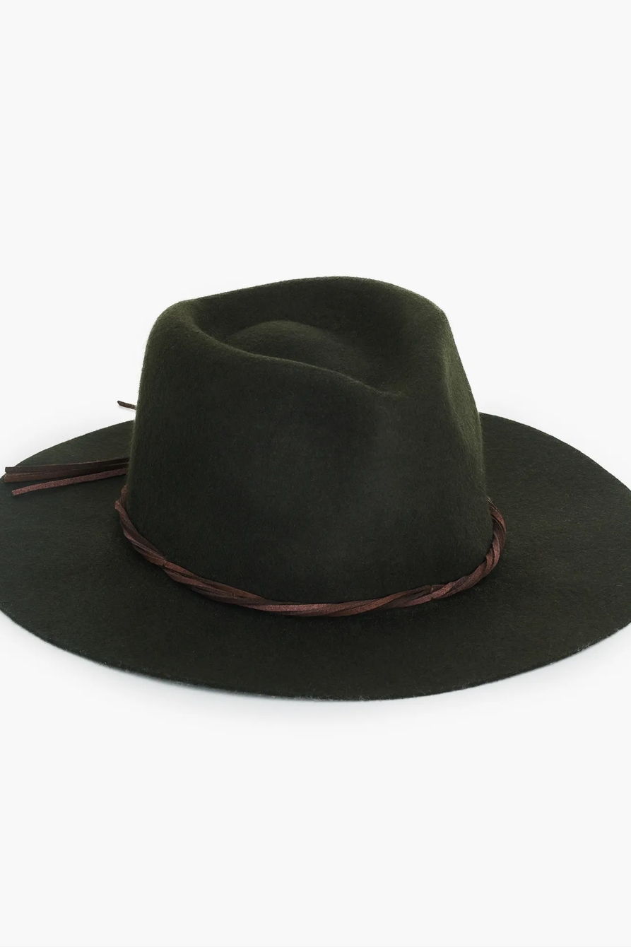 OLIVE WOOL HAT | Lucky Brand display picture 2