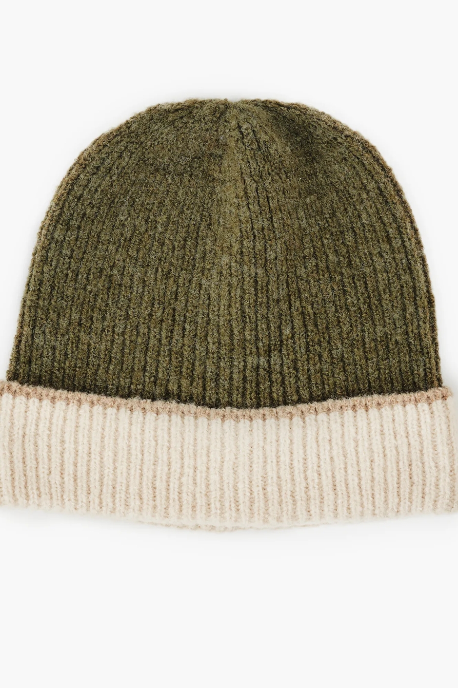 COLORBLOCKED BEANIE HAT, image 1
