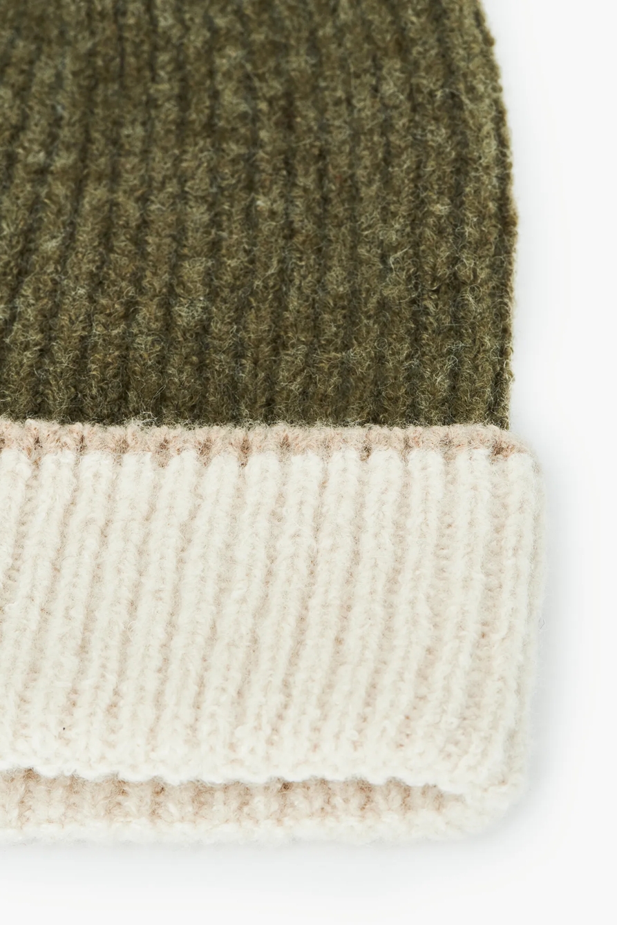 COLORBLOCKED BEANIE HAT, image 2