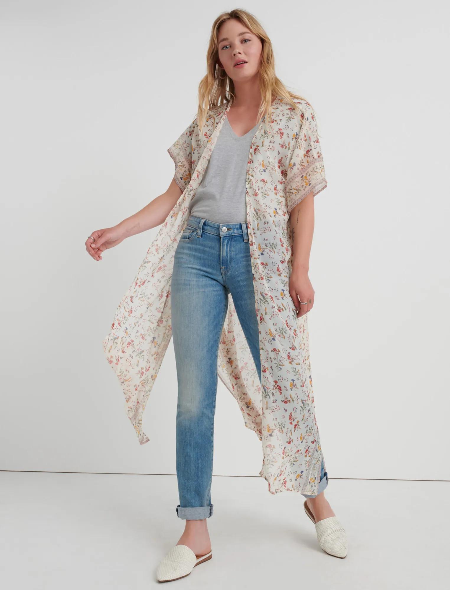 LOST IN THE FIELD DUSTER KIMONO, image 1