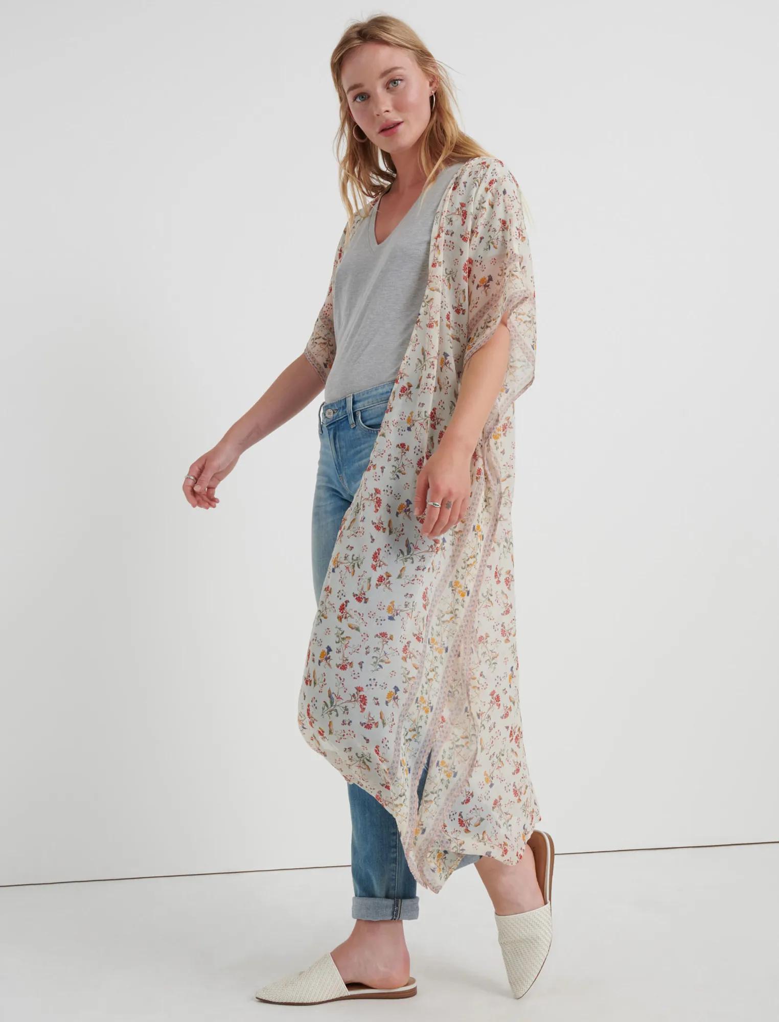 LOST IN THE FIELD DUSTER KIMONO, image 5