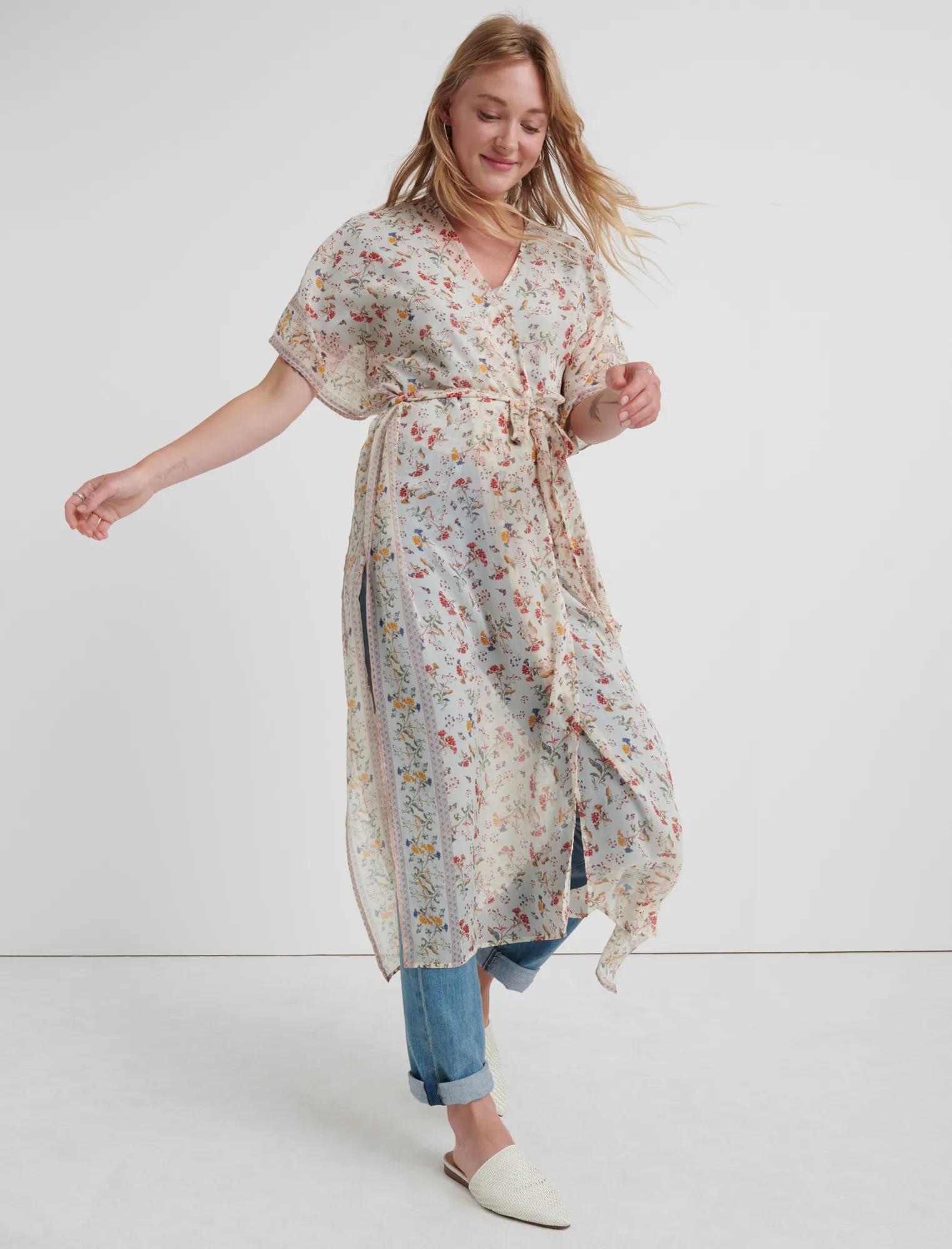 LOST IN THE FIELD DUSTER KIMONO, image 6