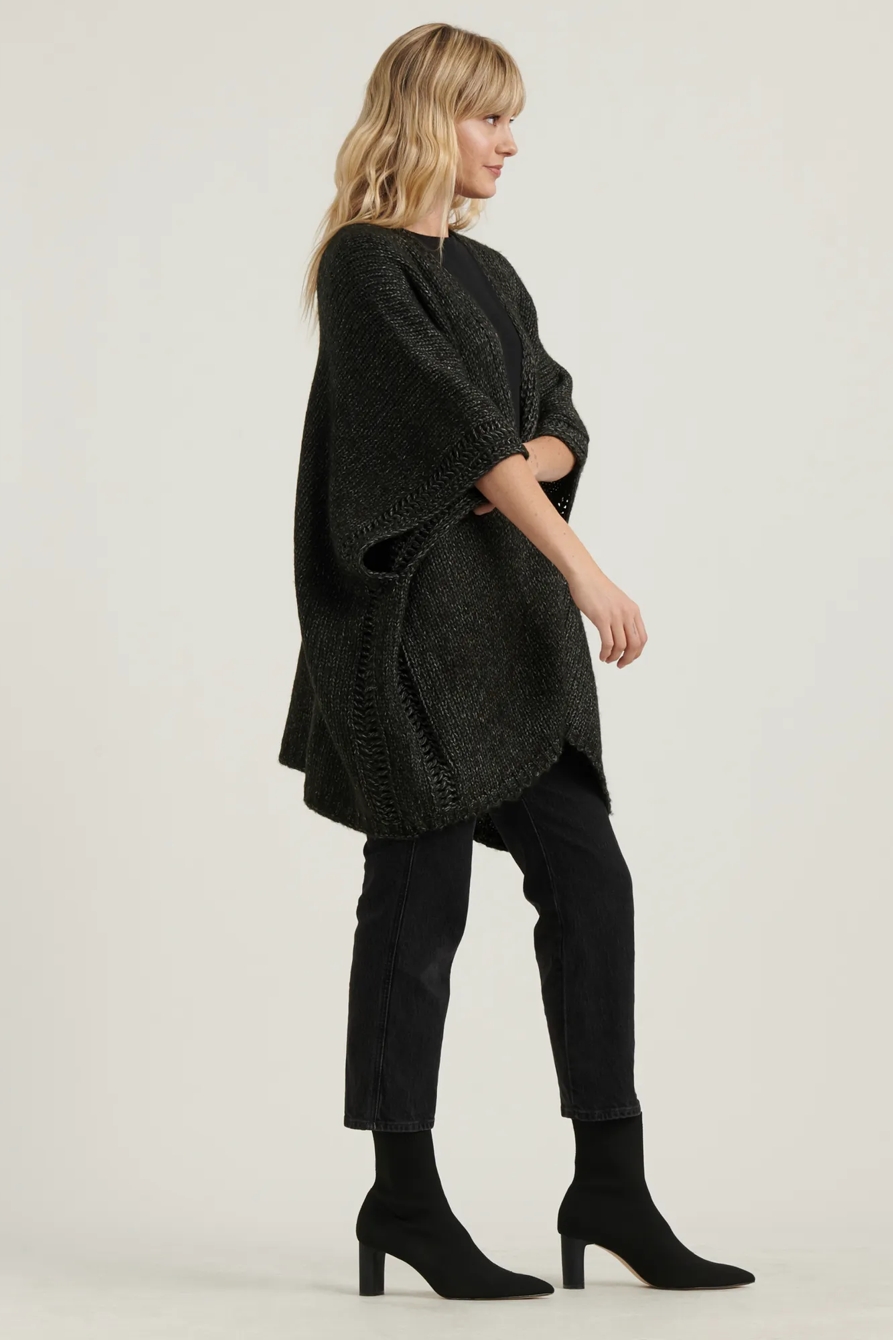 OPEN KNIT KIMONO, image 3