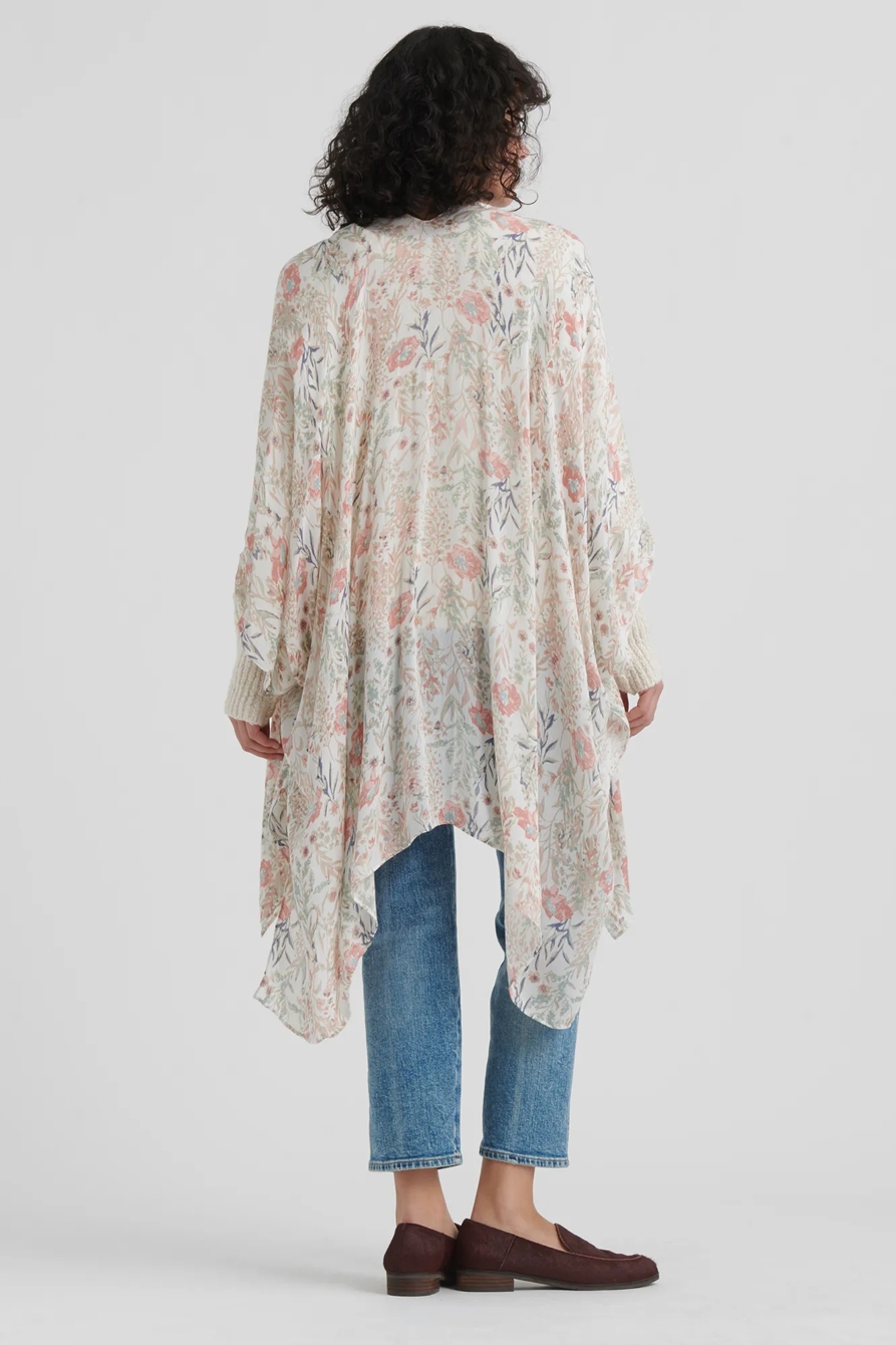 EXPLODED FLORAL KIMONO, image 3