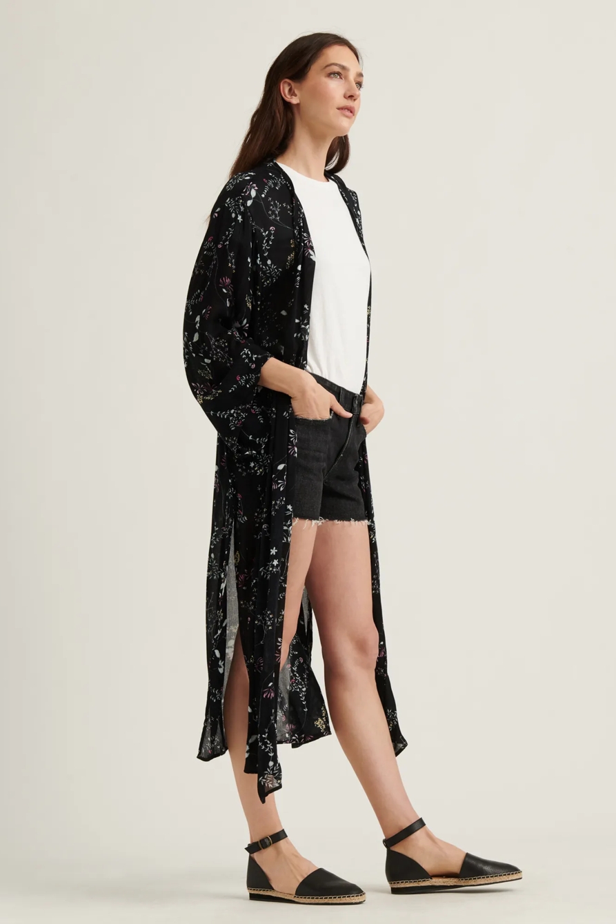 FLORAL FIELD KIMONO, image 2
