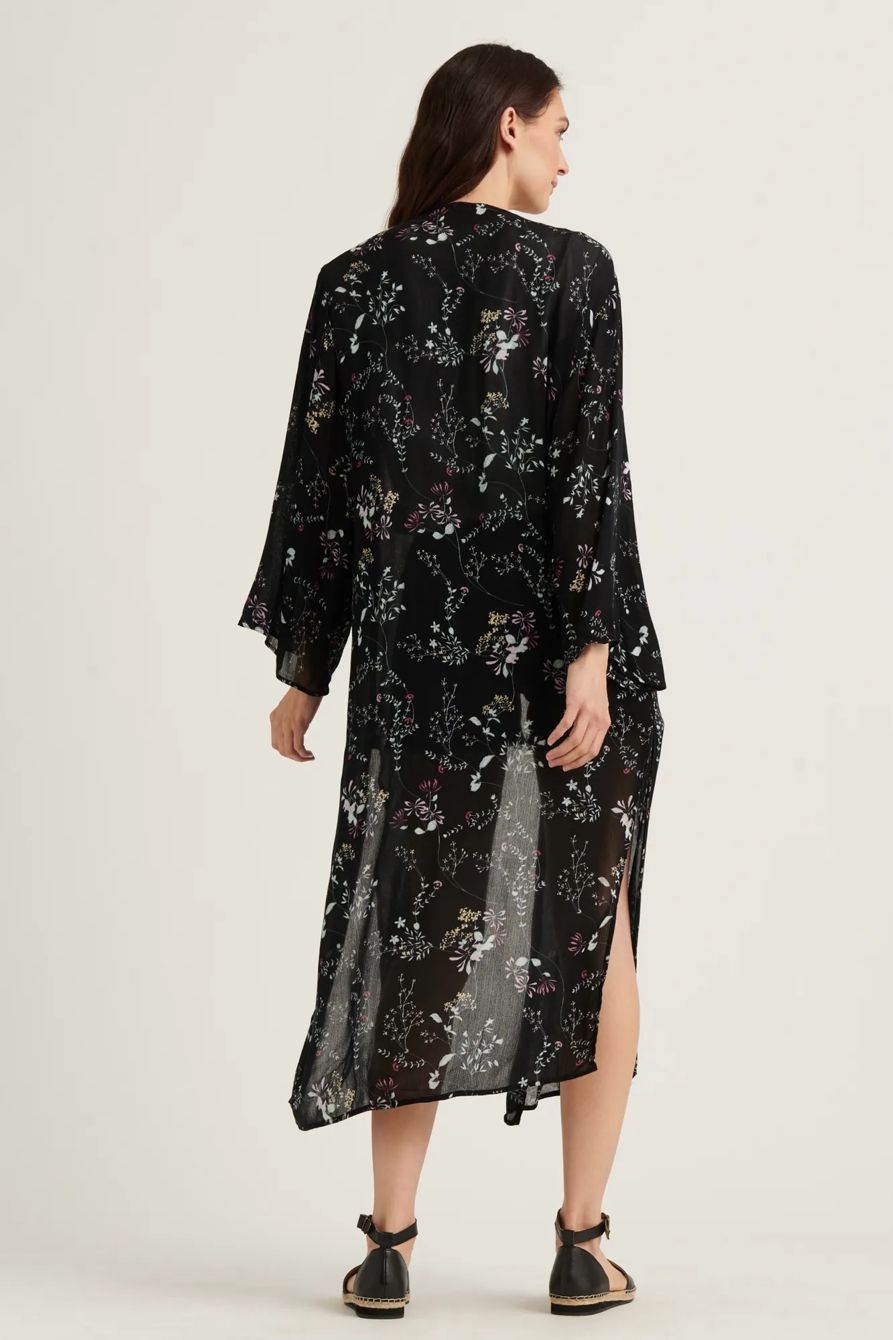 FLORAL FIELD KIMONO, image 3