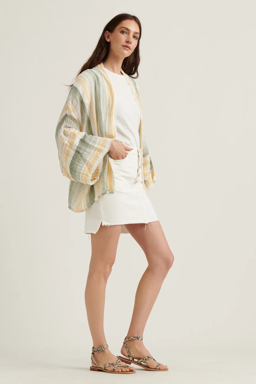 STRIPED KIMONO, image 2