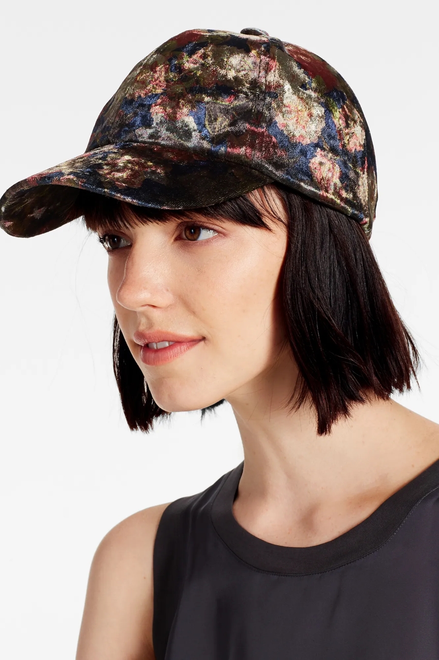 VELVET BASEBALL HAT, image 2