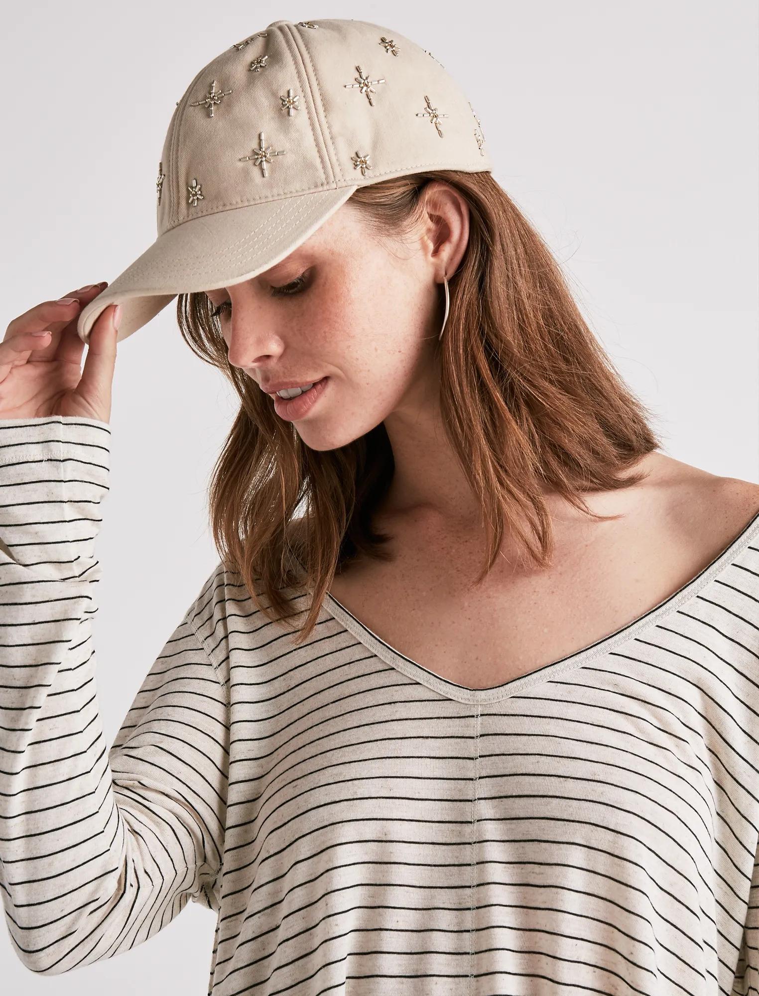 EMBELLISHED BASEBALL HAT, image 2