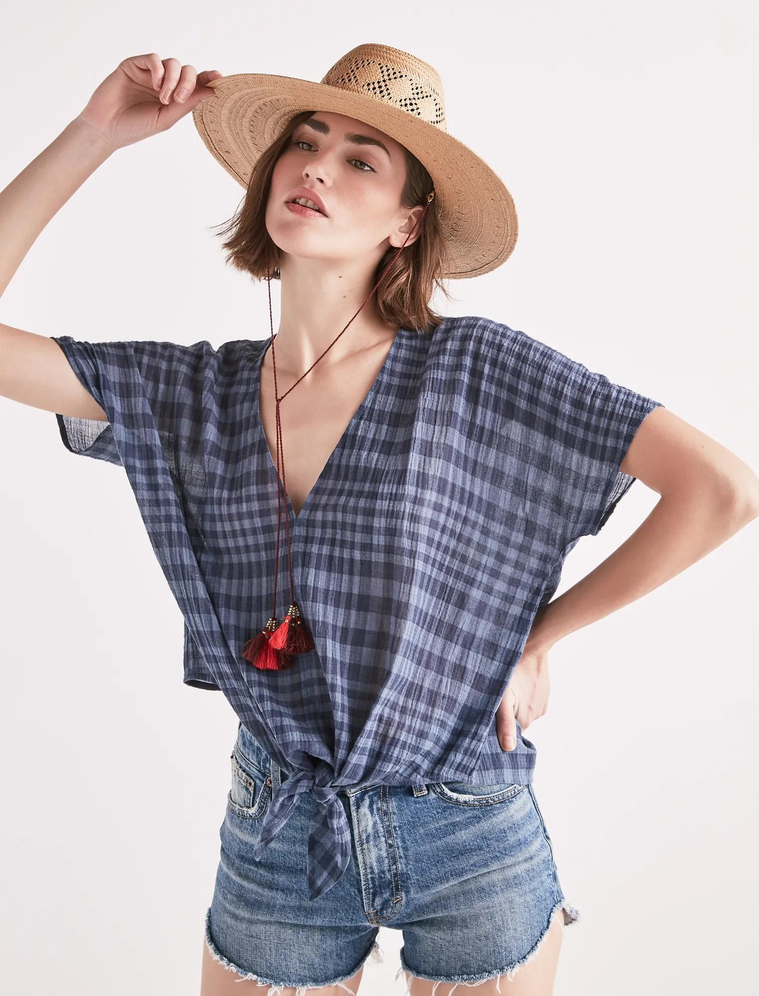 OPEN WEAVE STRAW HAT, image 2