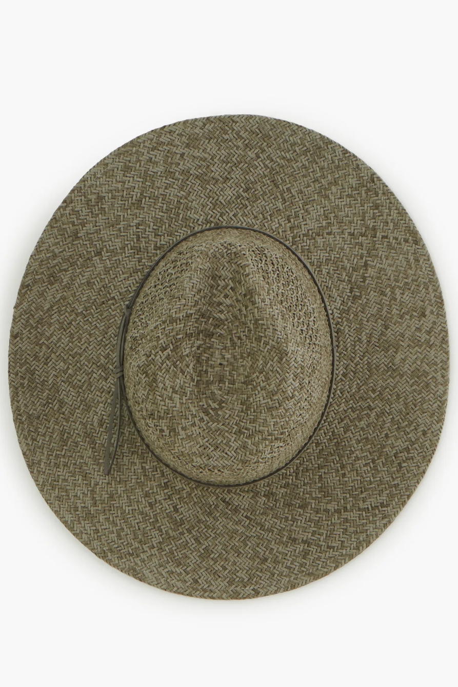 TWO TONE PANAMA HAT, image 2