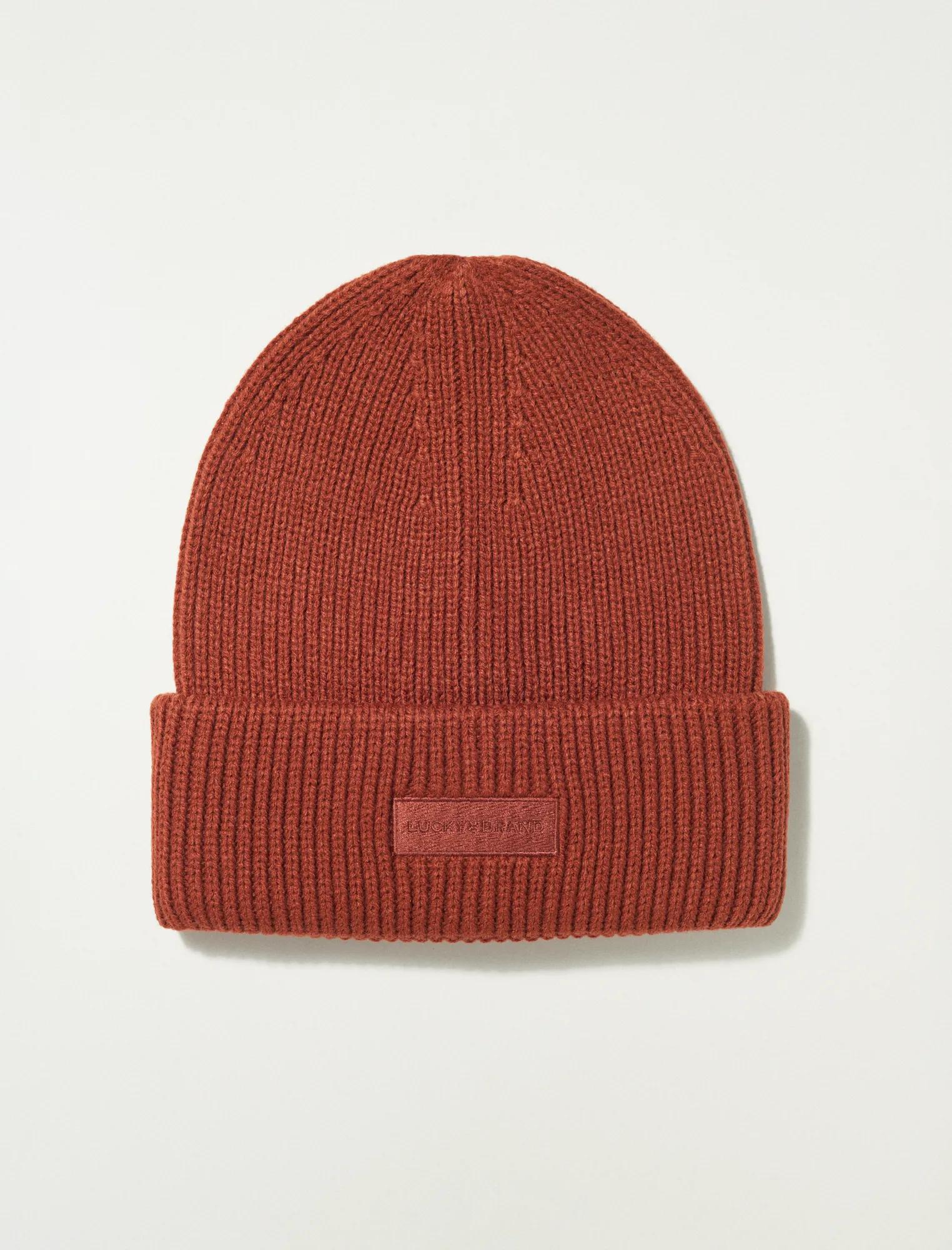 SOLID KNIT BEANIE | Lucky Brand