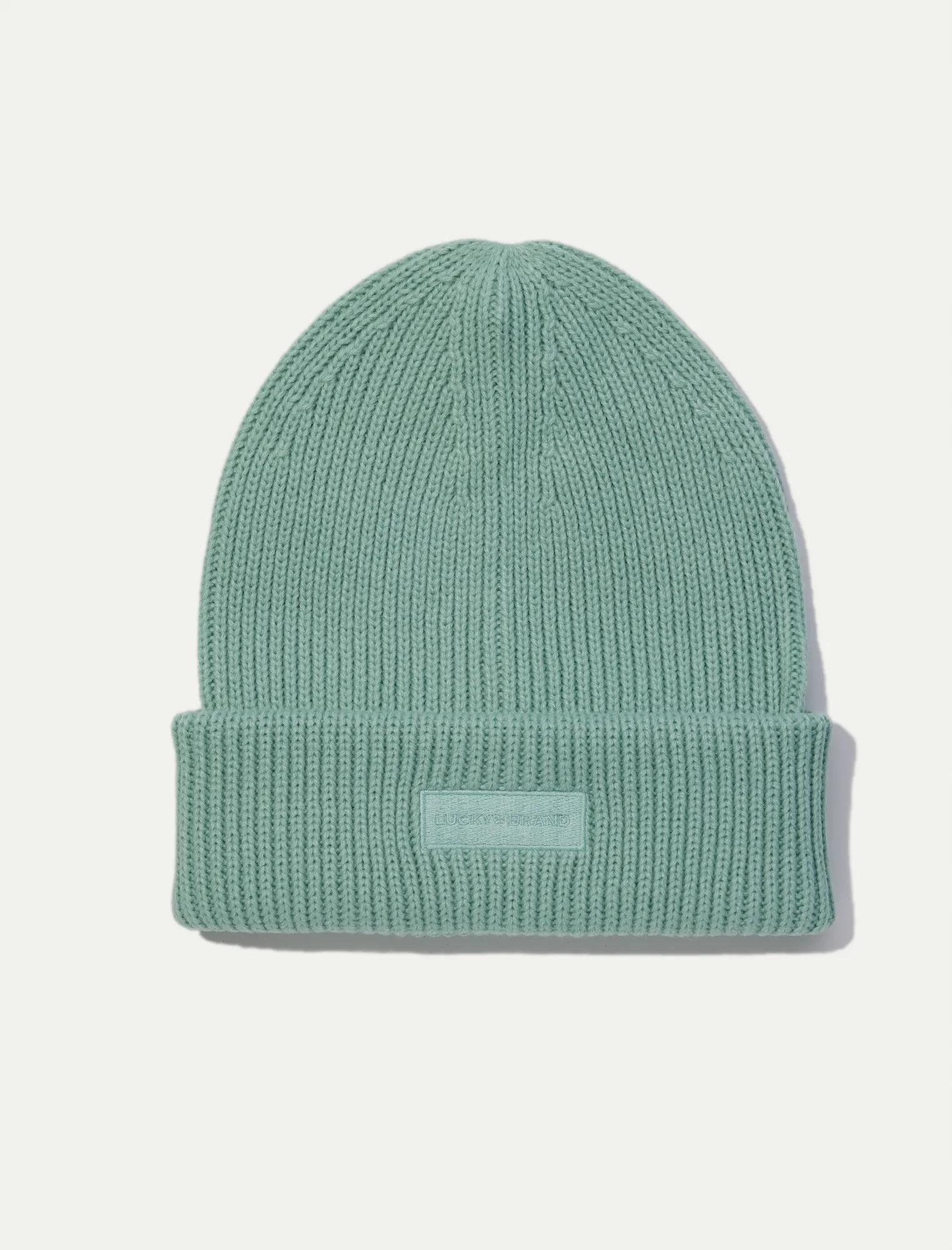 SOLID KNIT BEANIE | Lucky Brand