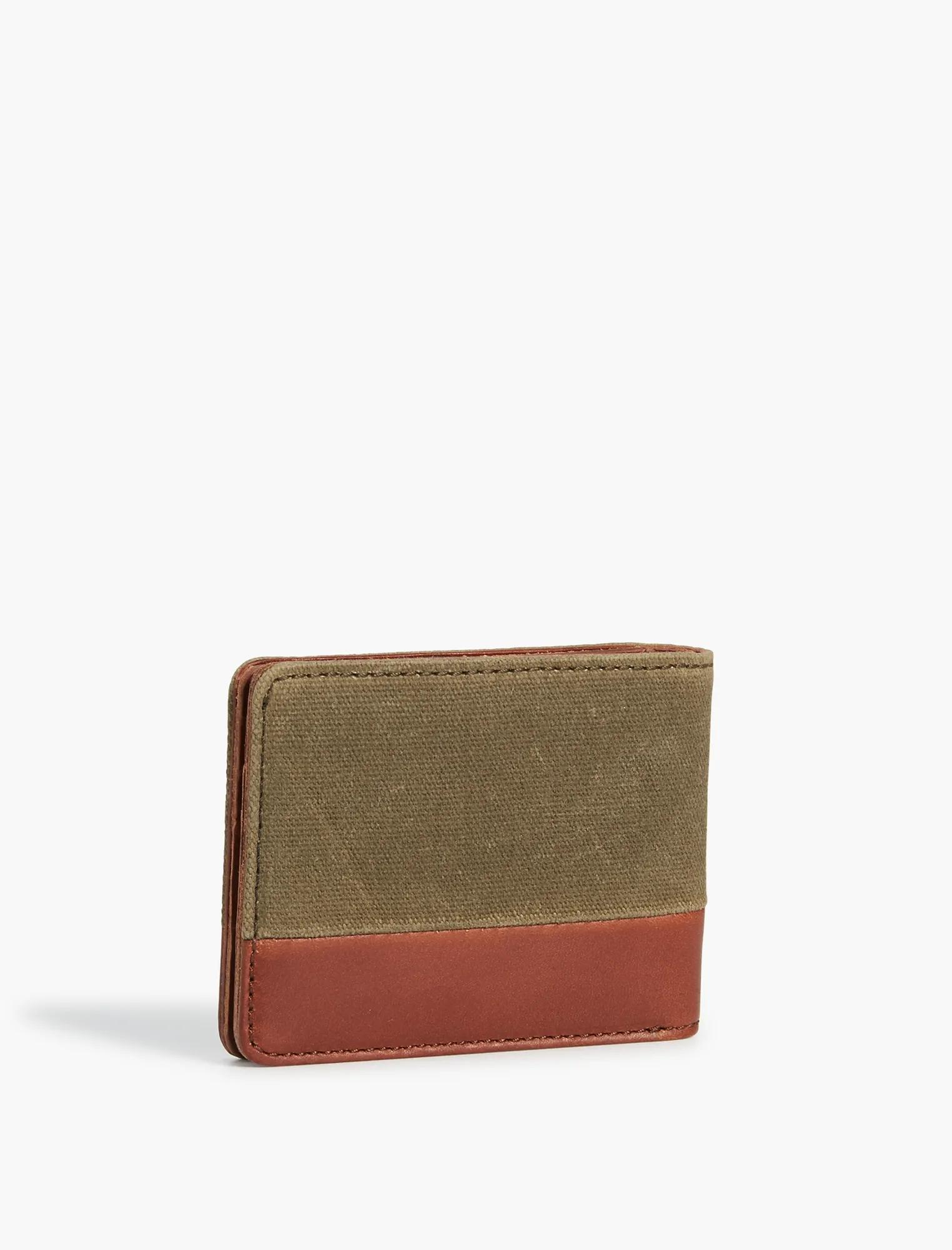 CANVAS LEATHER WALLET, image 2