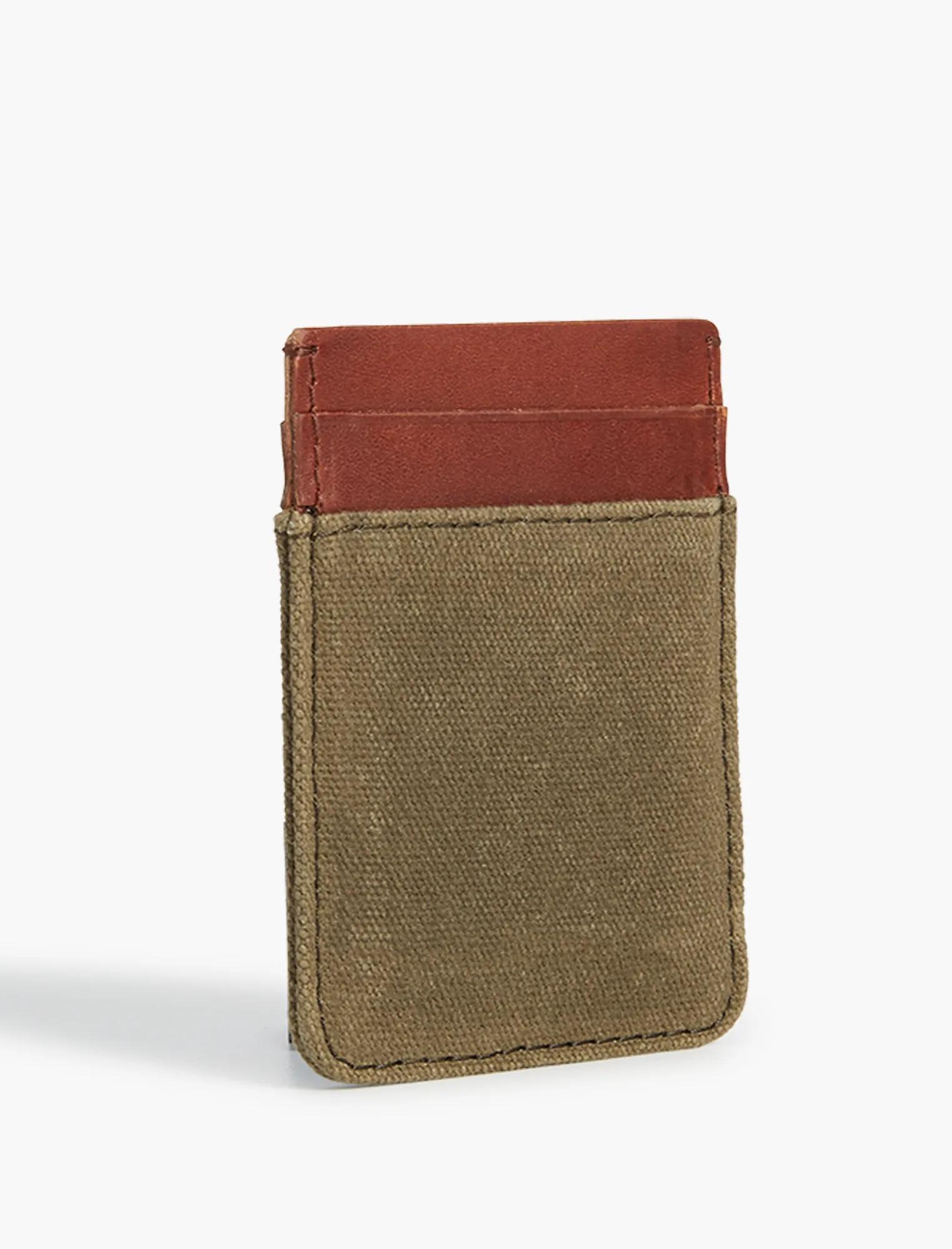 LEATHER TRIM CARD CASE, image 2