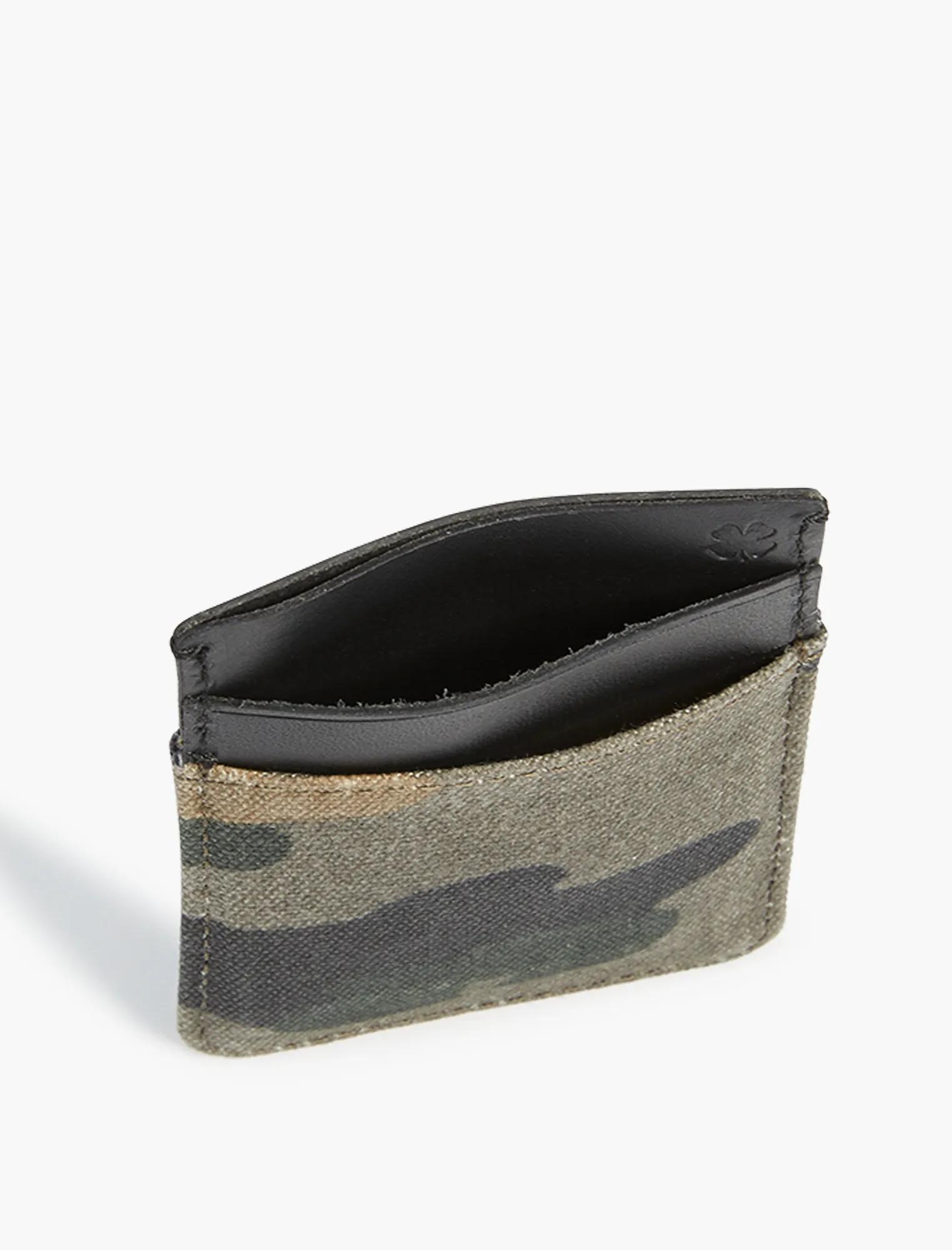 LEATHER TRIM CARD CASE, image 3