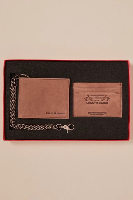 WALLET, CARD HOLDER AND LOOP CHAIN GIFT SET, image 1
