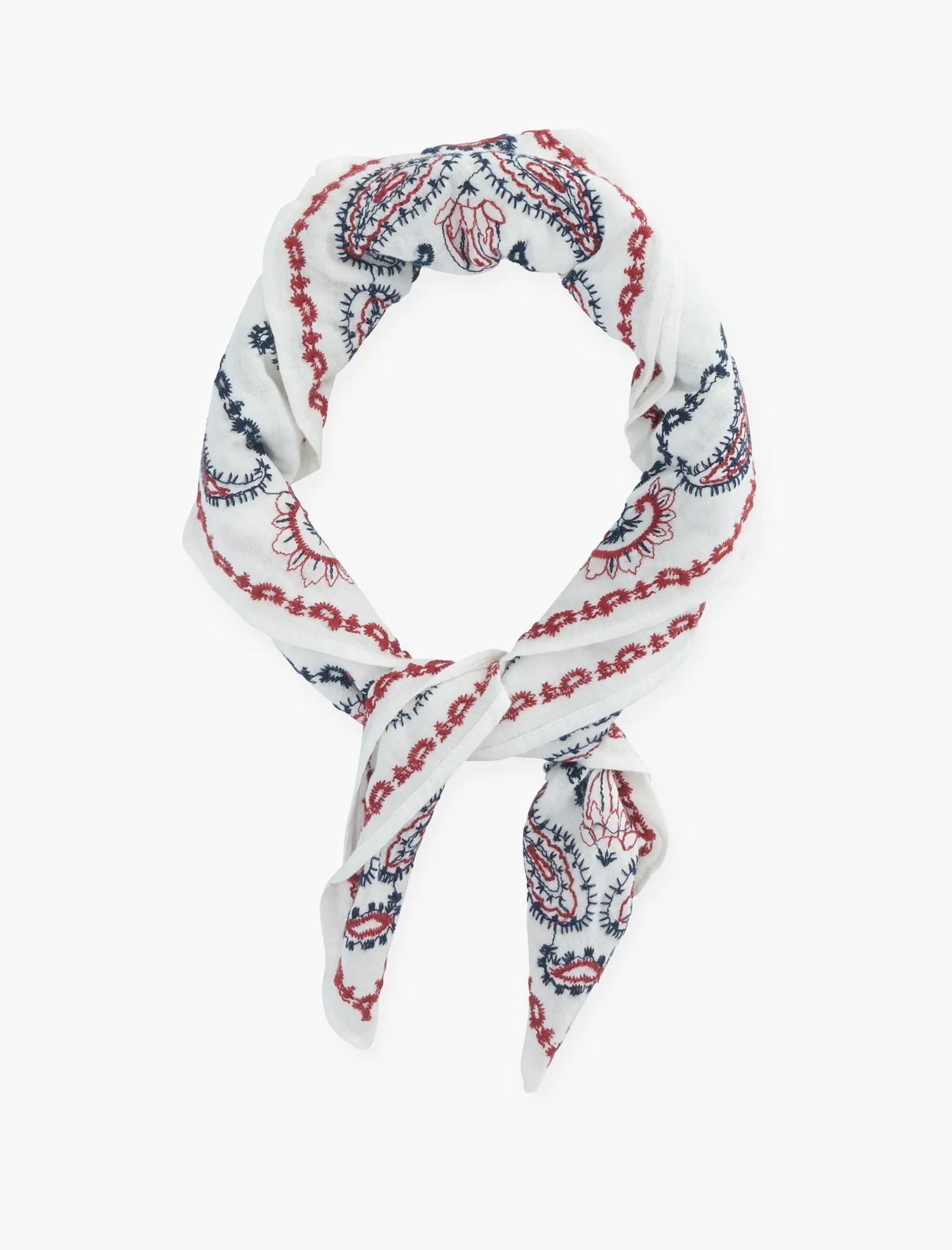 EMBROIDERED AMERICANA BANDANA, image 3