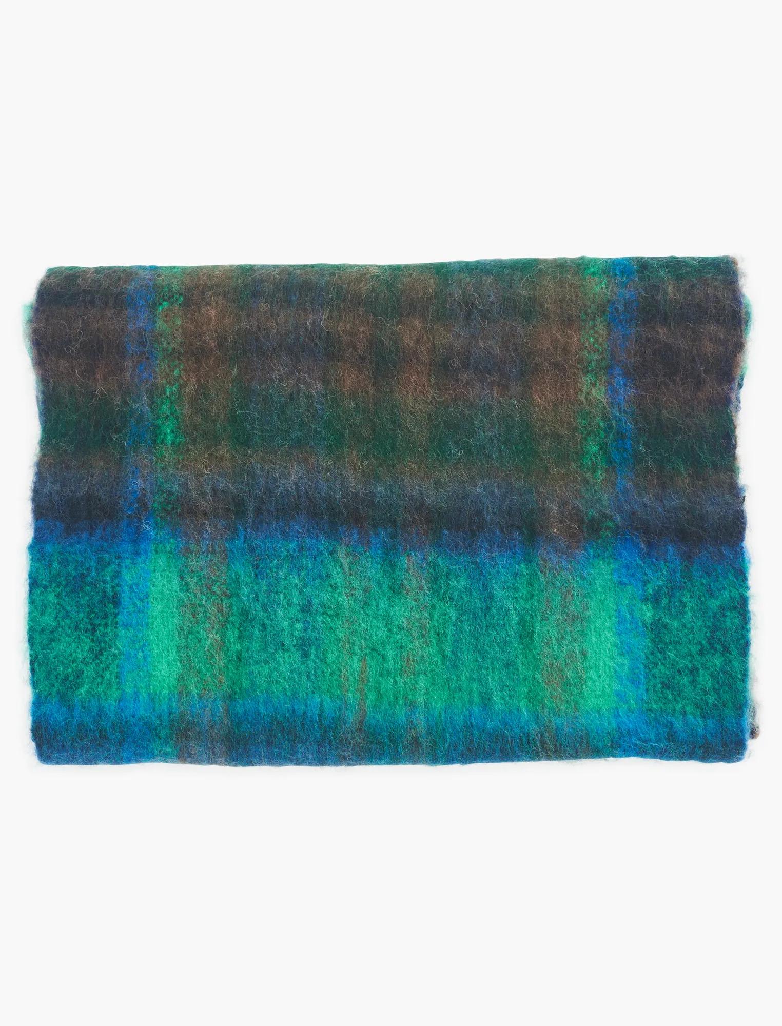 BRUSHED PLAID SCARF, image 3