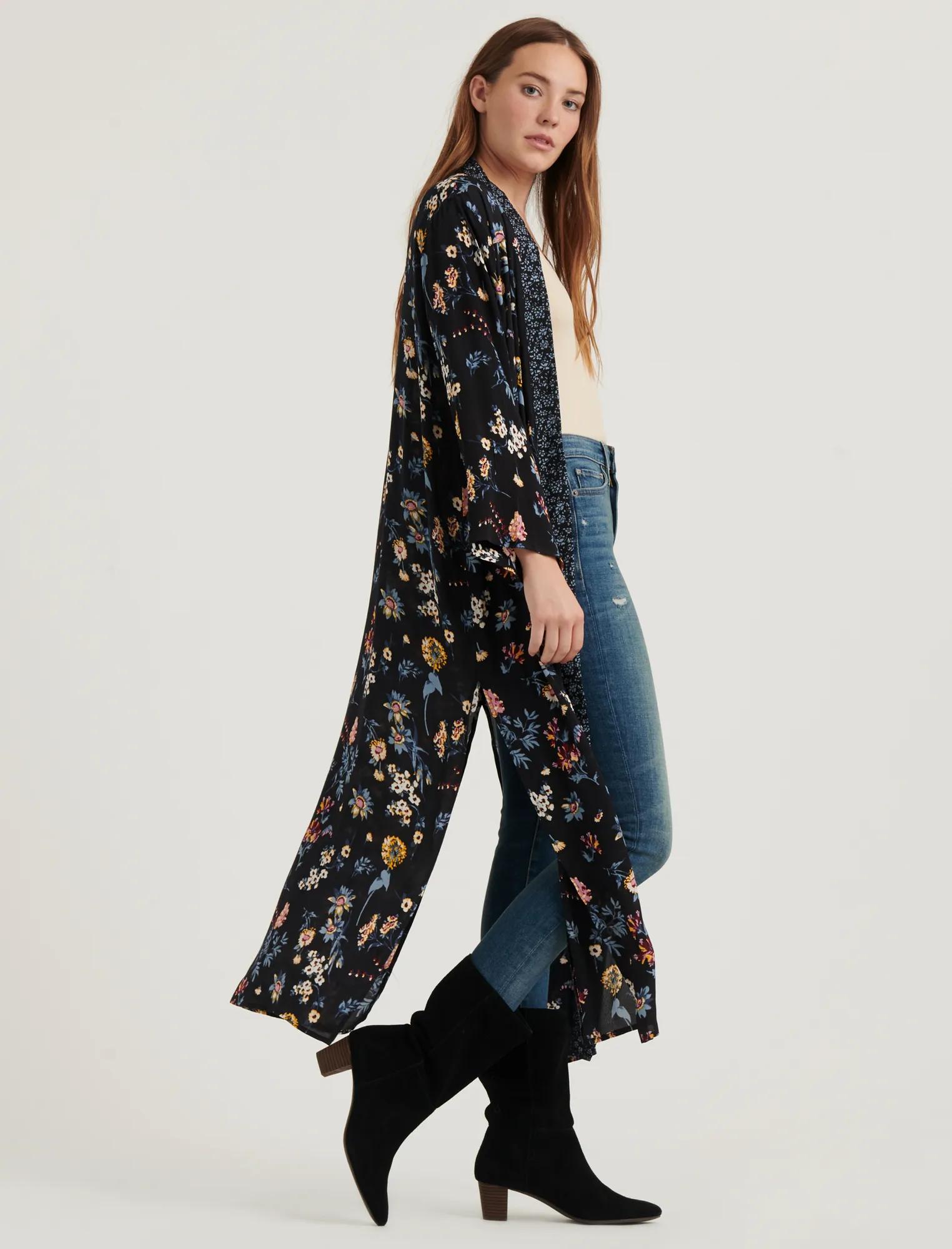 MIXED FLORAL DUSTER, image 2