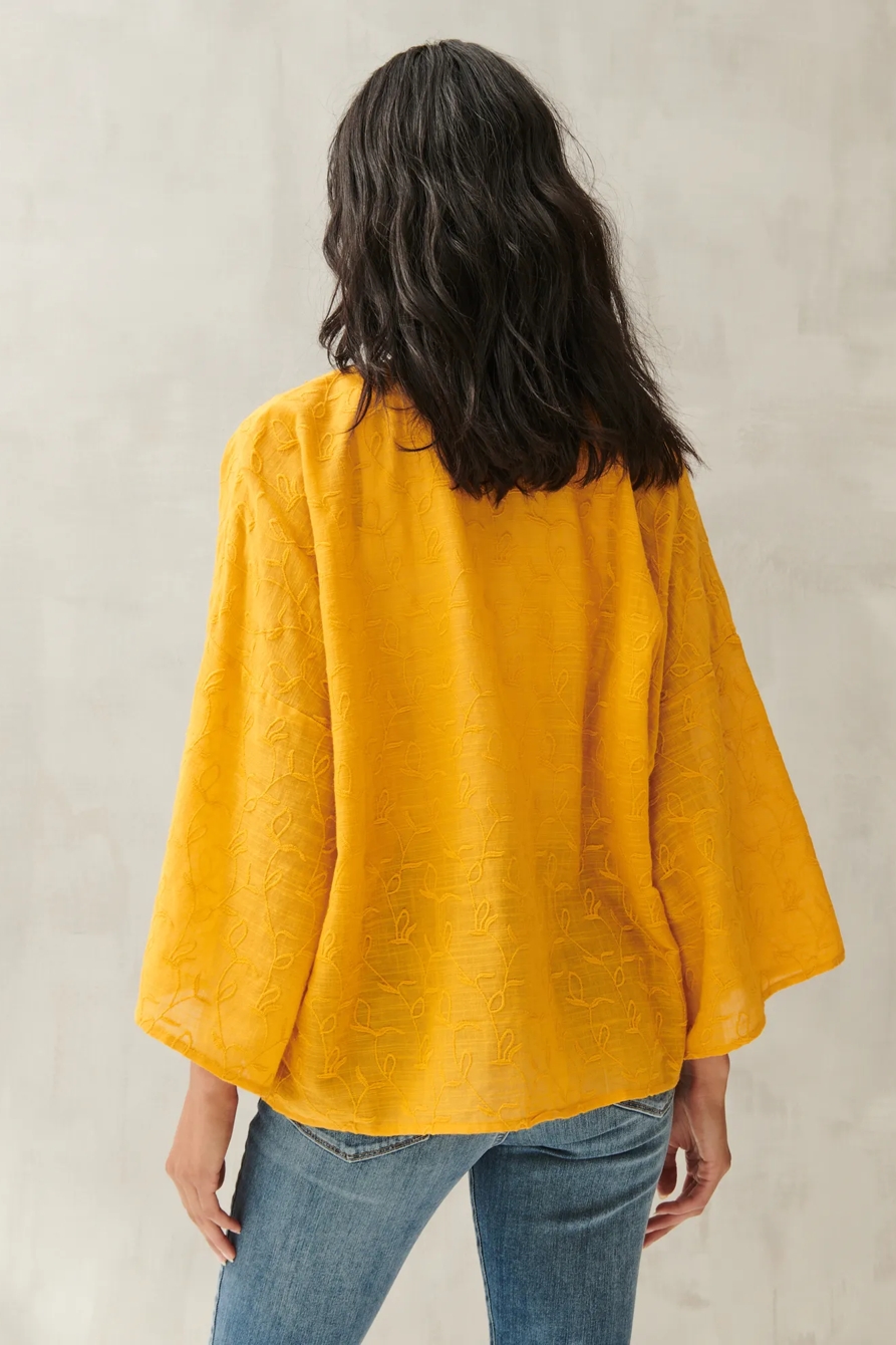 EMBROIDERED BOLERO KIMONO, image 4