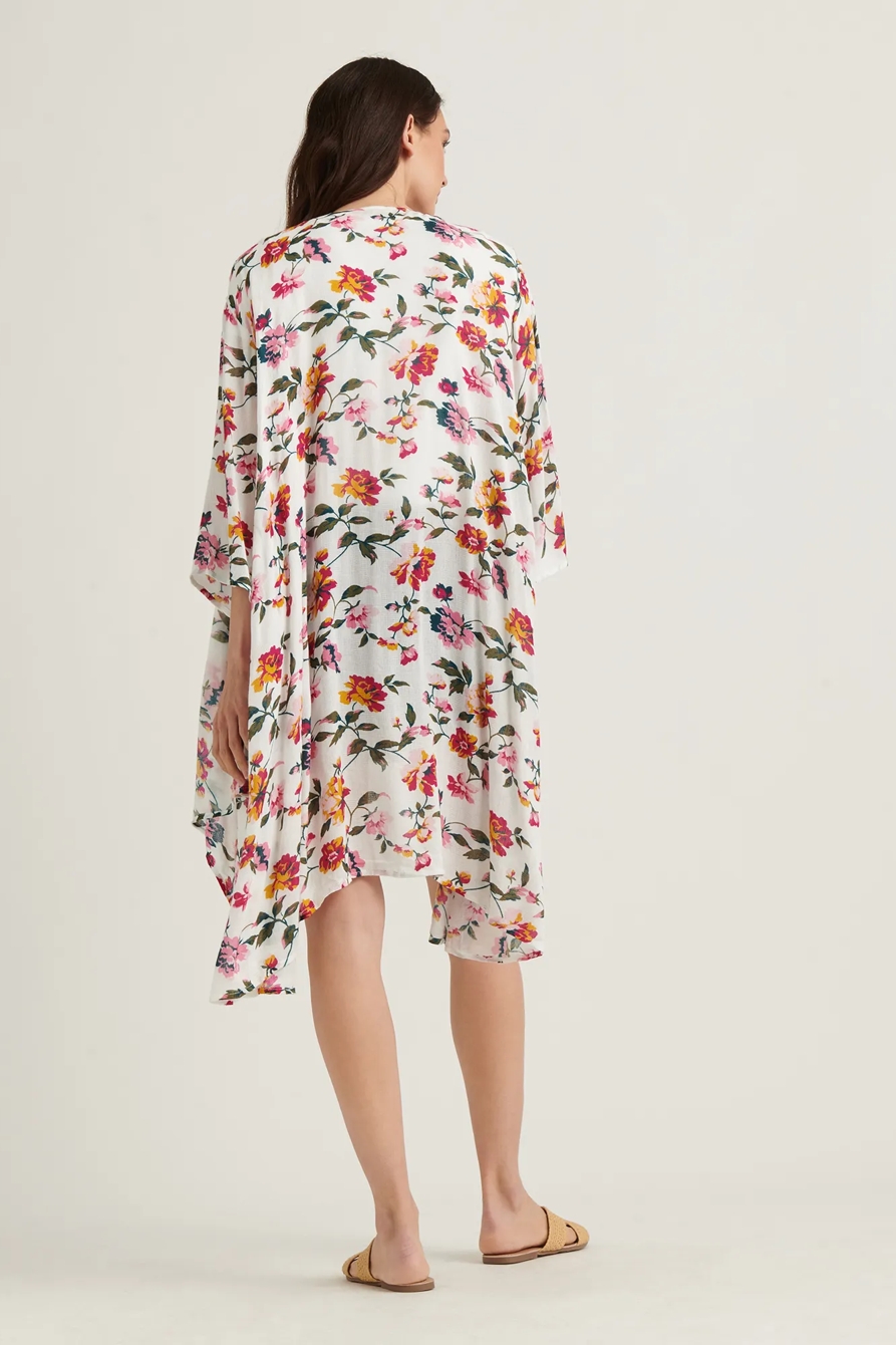 FLORAL WATERFALL KIMONO, image 3