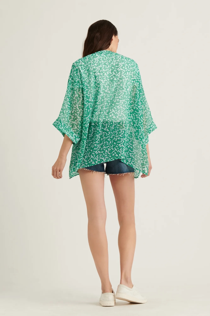 FALLING TULIPS KIMONO, image 3