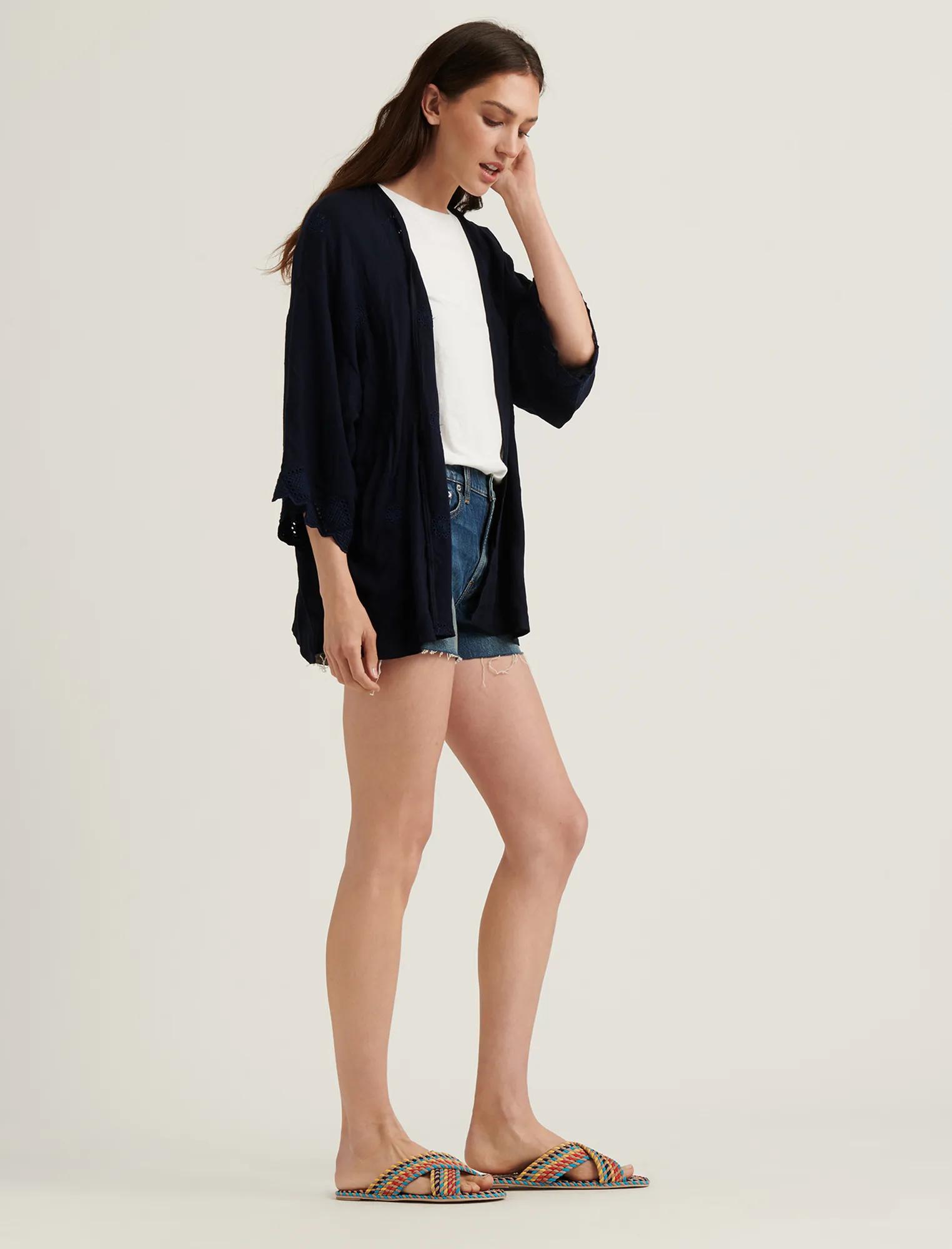 EYELET KIMONO, image 2