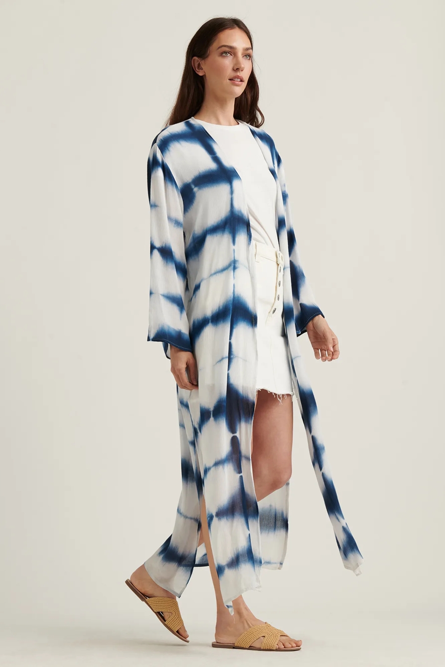 SHIBORI DUSTER KIMONO, image 2