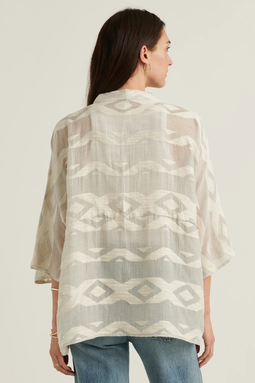 SANTA FE JACQUARD KIMONO, image 4