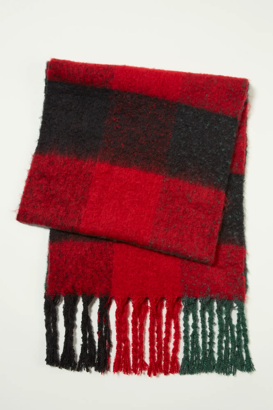 PLAID BLANKET SCARF, image 2