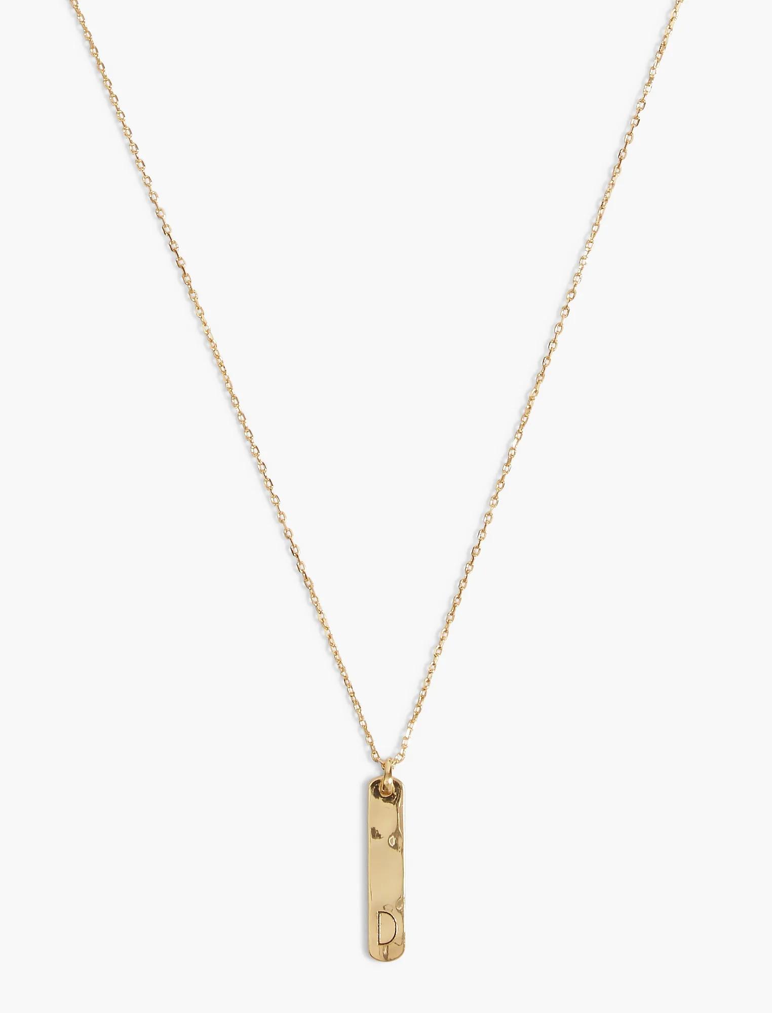 D BAR NECKLACE, image 2
