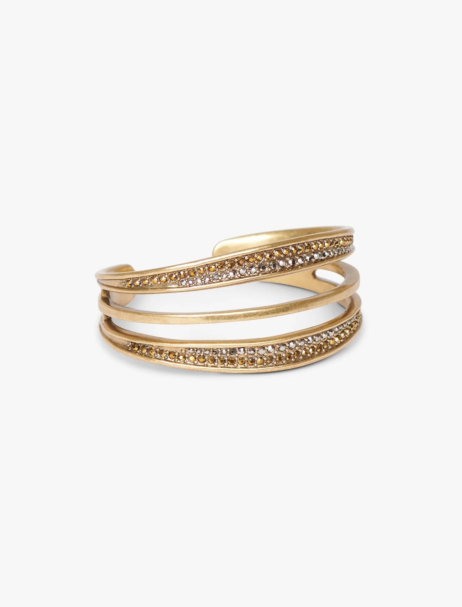 PAVE CUFF BRACELET, image 1