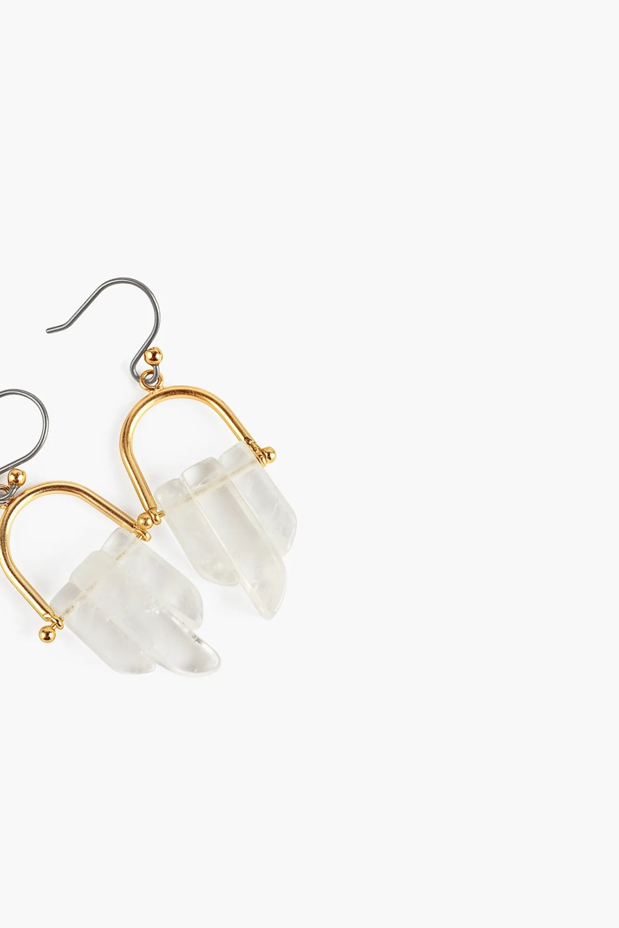 CRYSTAL DROP EARRINGS, image 2