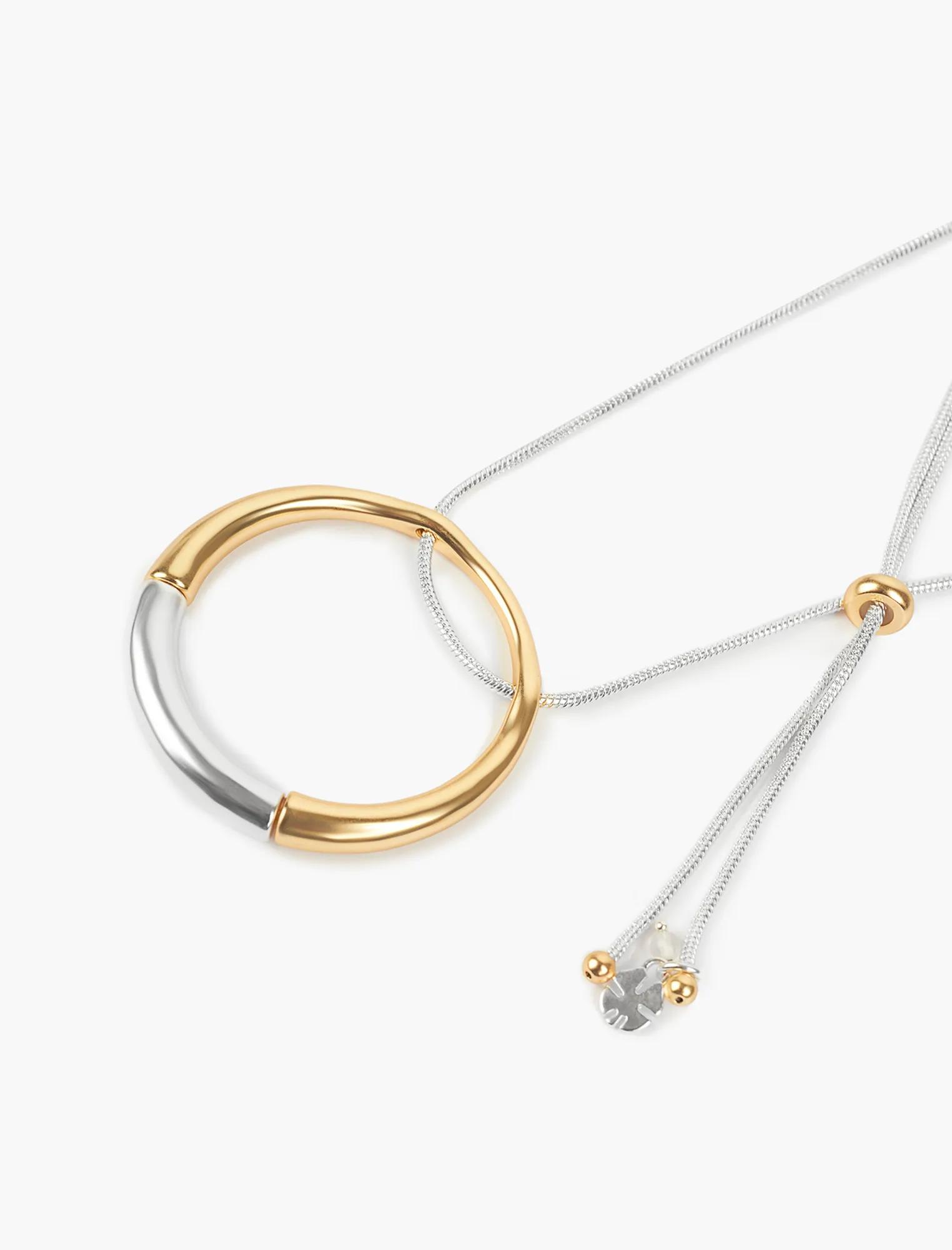 CIRCLE PENDANT NECKLACE, image 3