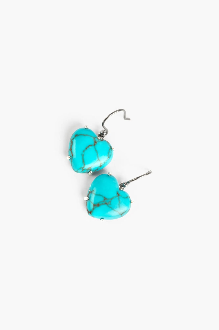 HEART DROP EARRINGS, image 2