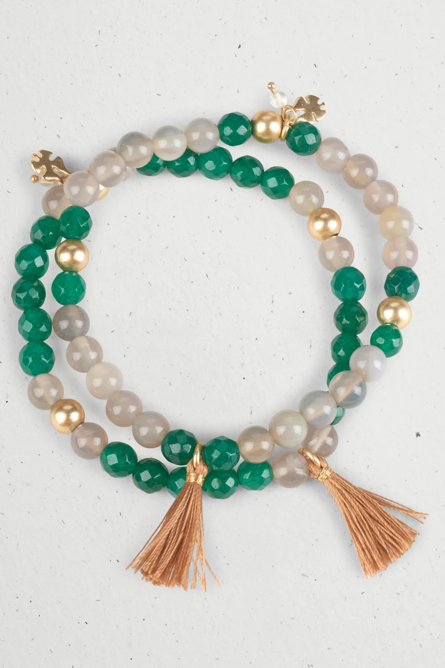 BEADED BRACELET SET, image 1