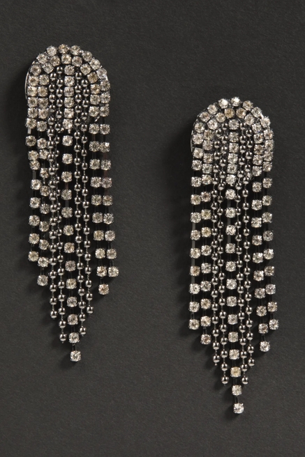 SHINY DROP STATEMENT EARRINGS, image 2