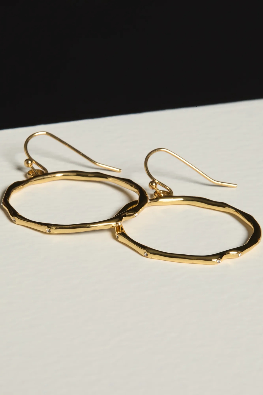 DROP HOOP EARRINGS, image 2