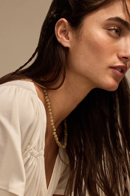 NEUTRAL BEAD NECKLACE, image 2