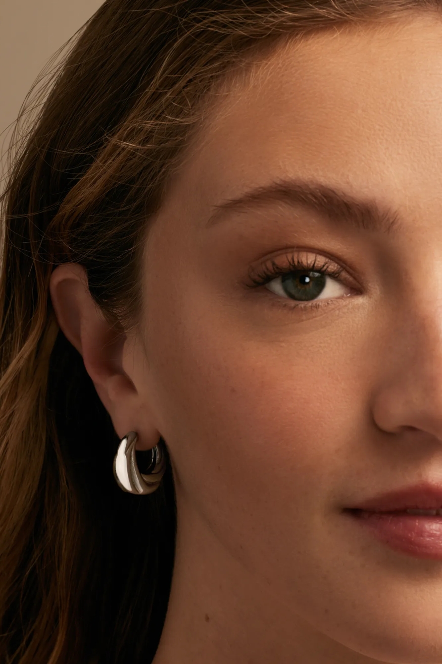 CHUNKY HALF HOOP, image 2