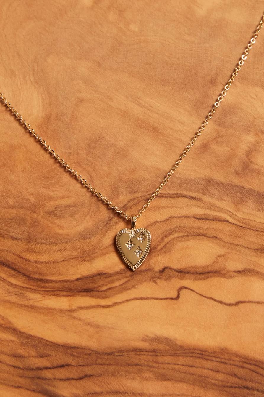 HEART PENDANT NECKLACE, image 2
