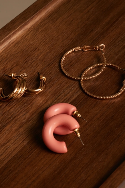 MULTI HOOP EARRING SET, image 1