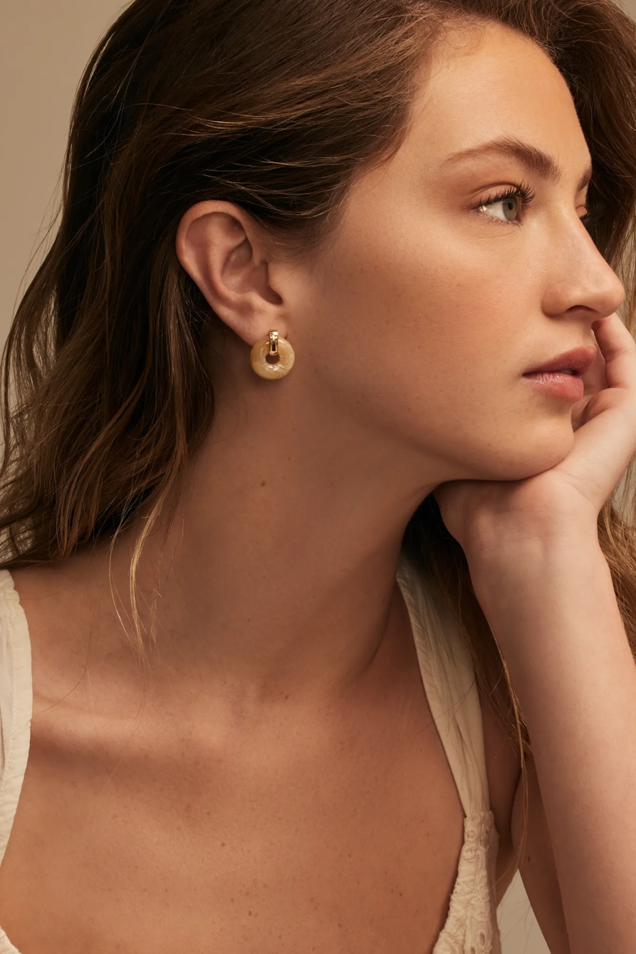STONE DROP EARRINGS, image 2