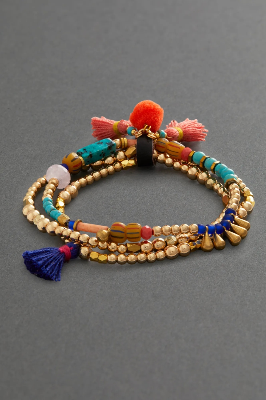 MULTI COLOR BRACELET SET, image 1