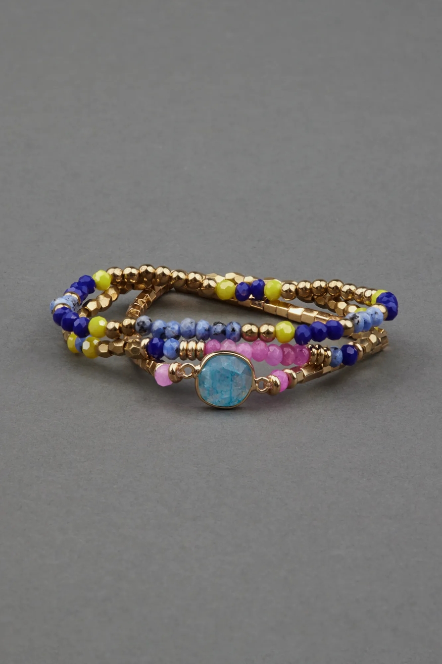 COLORFUL BRACELET SET, image 1